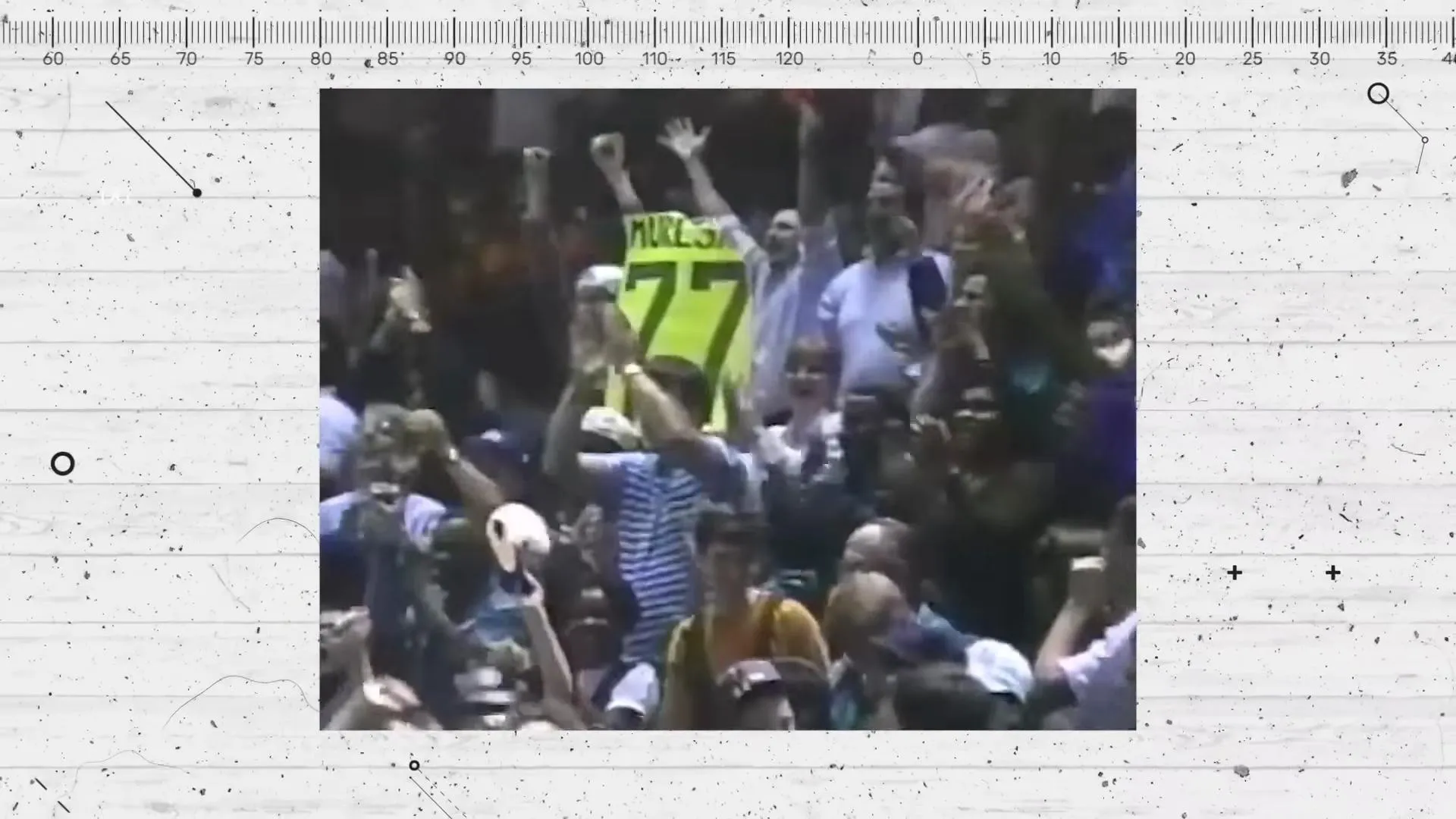 Lamine Yamal post-match celebration