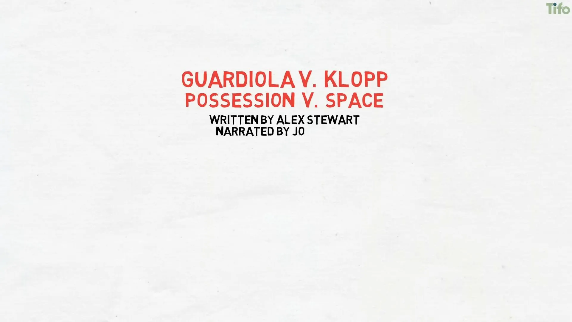 Guardiola Klopp tactics